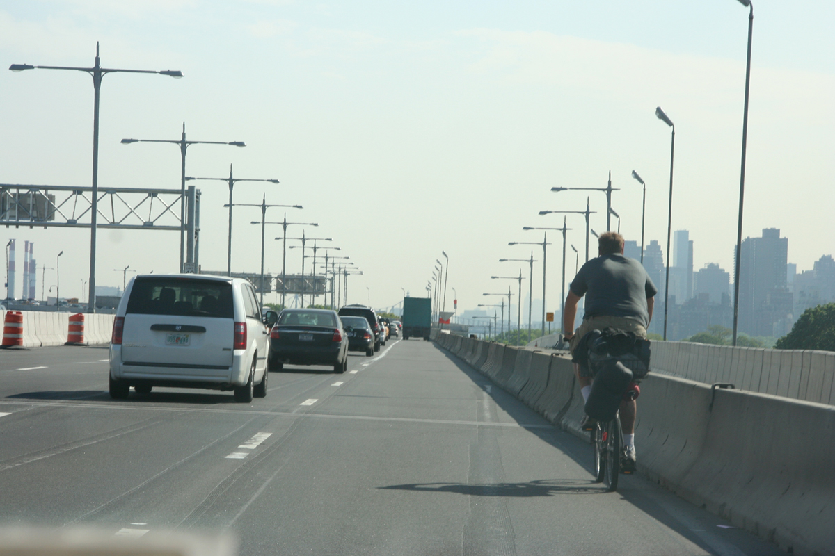 Biking on the Bruckner (!!!)
