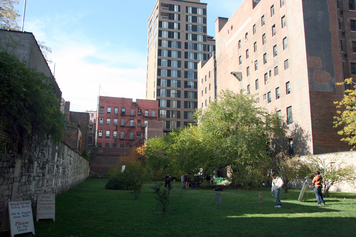 The Hidden Cemetery on Second Avenue