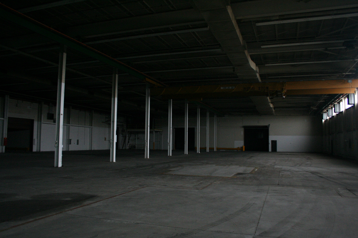 Inside An Old Airplane Factory
