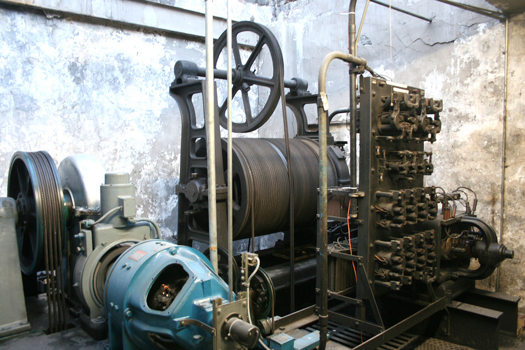On Top of An Old Elevator