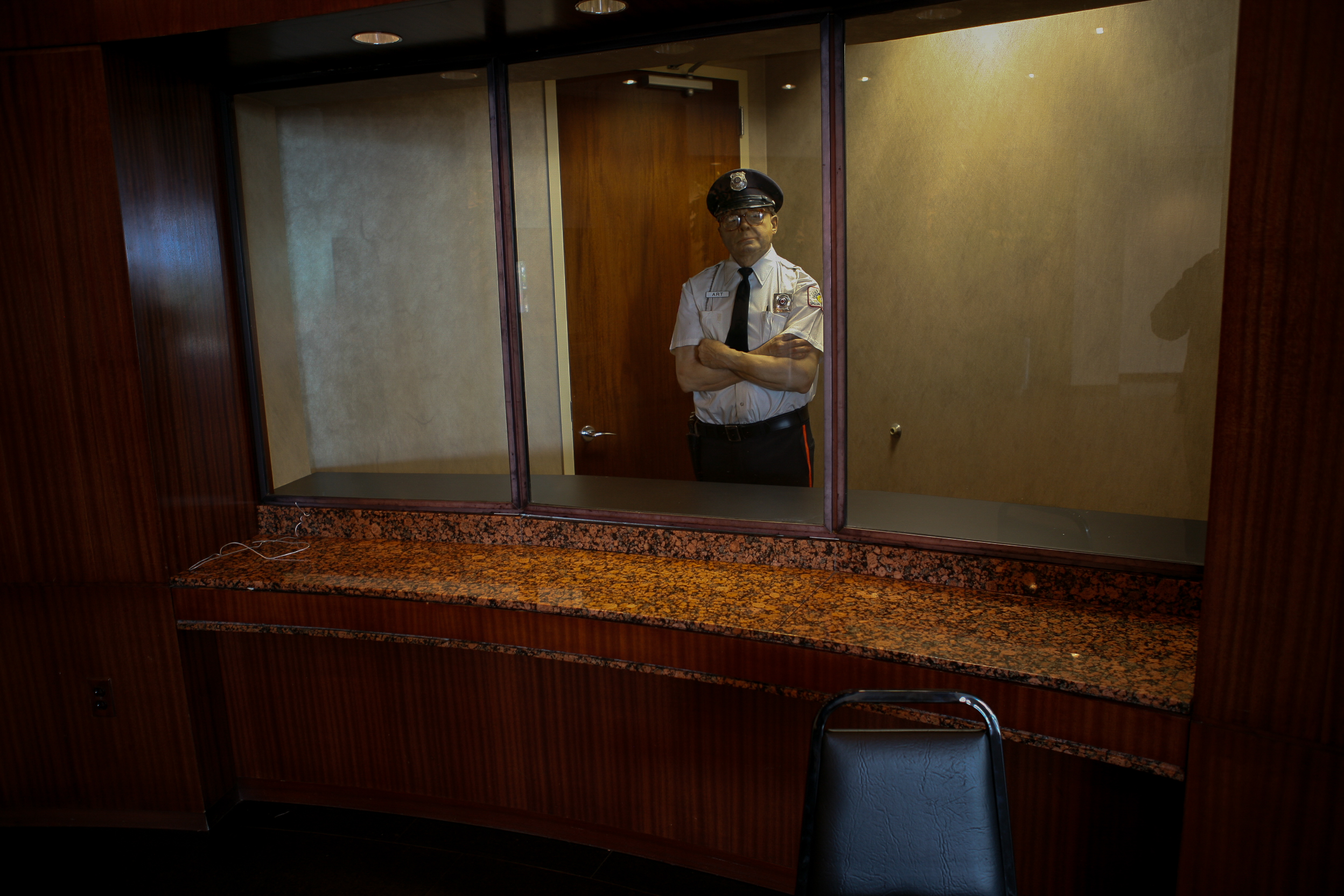 The Creepiest Security Guard You’ll Ever Meet