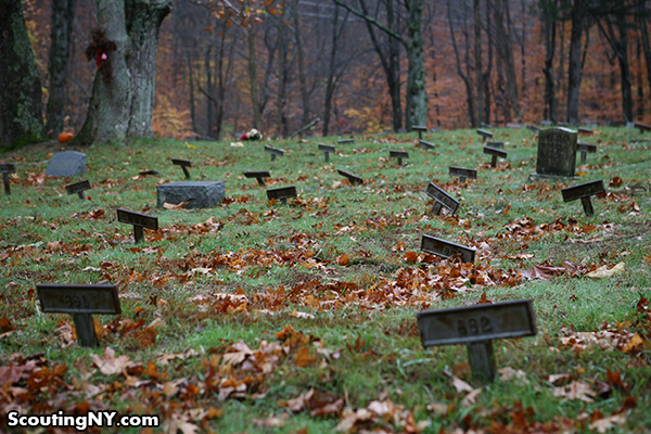A Mental Asylum Cemetery Hidden In The Woods