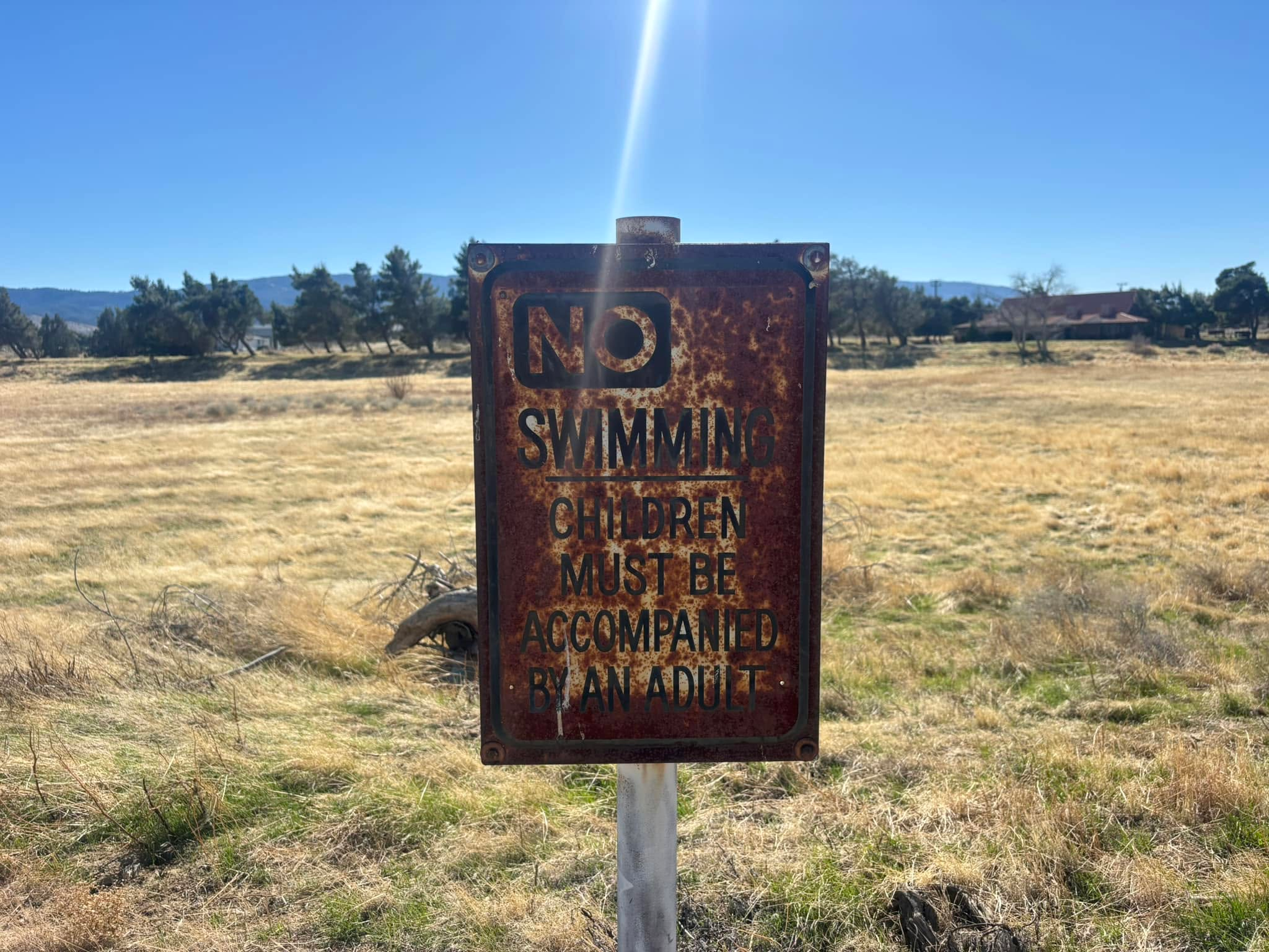 No Swimming